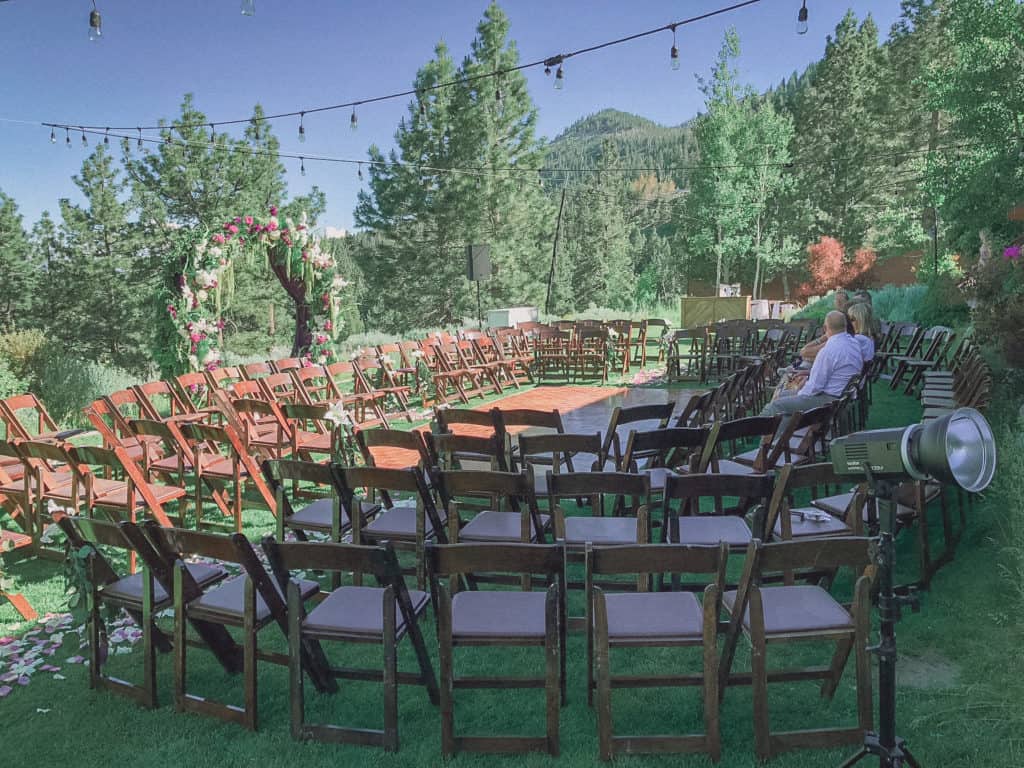 mountaintop wedding ceremony