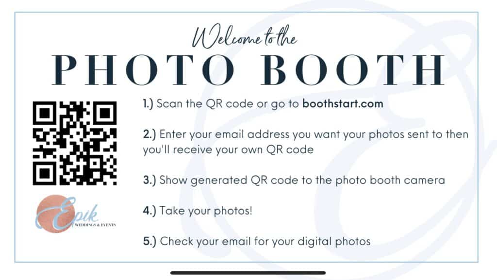 Touchless Photo Booth Experience