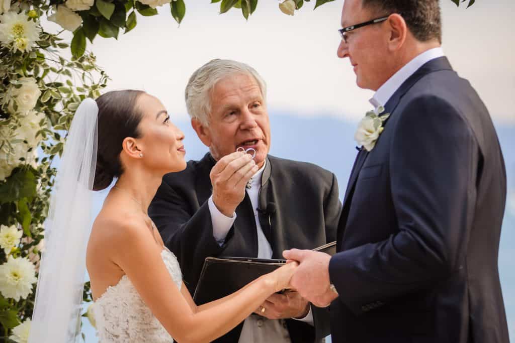 Small Lake Tahoe Wedding Ceremony