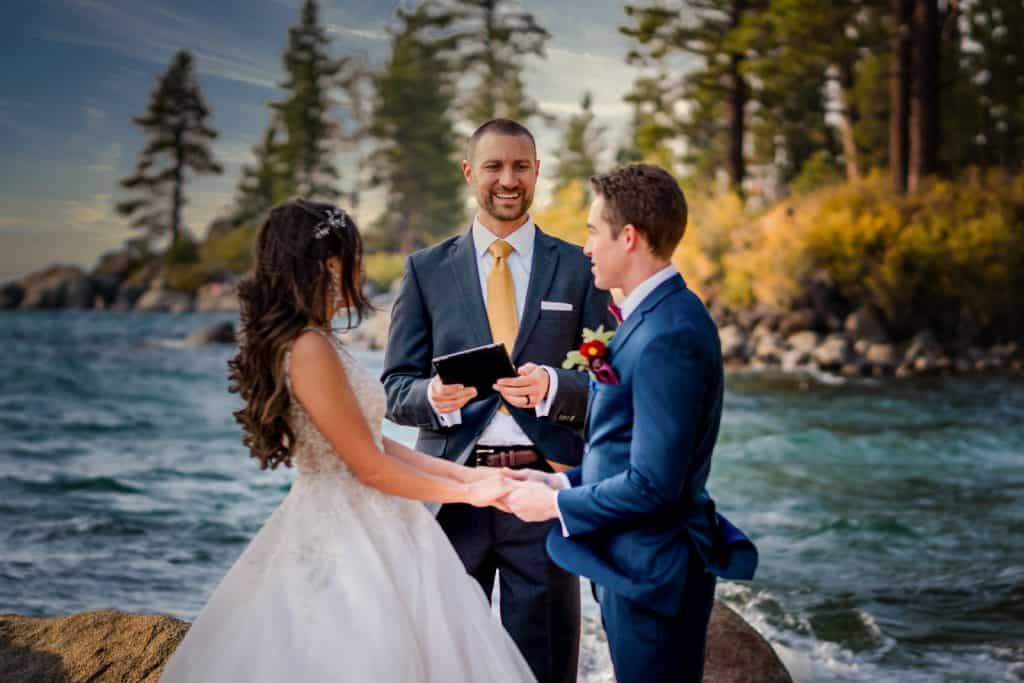 Wedding Officiant for elopement ceremony