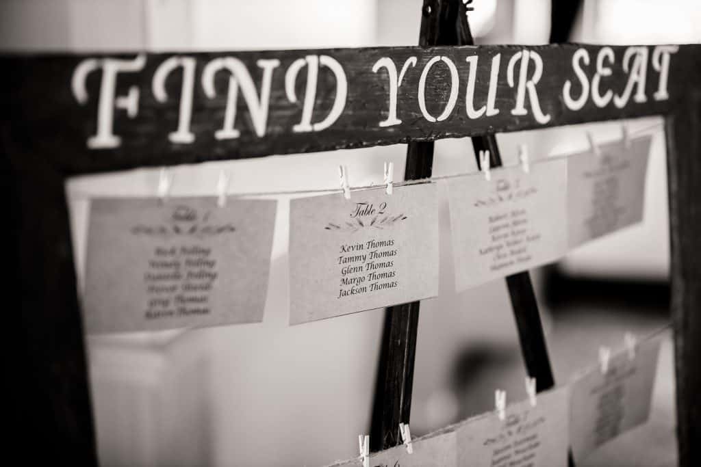 wedding tables