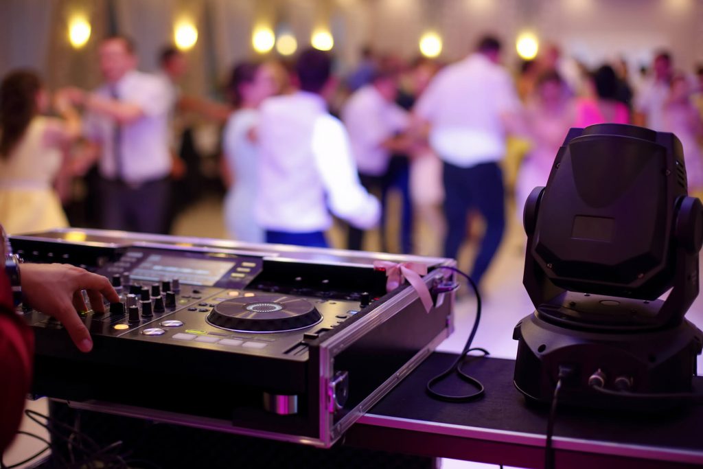 wedding dj is more appropriate