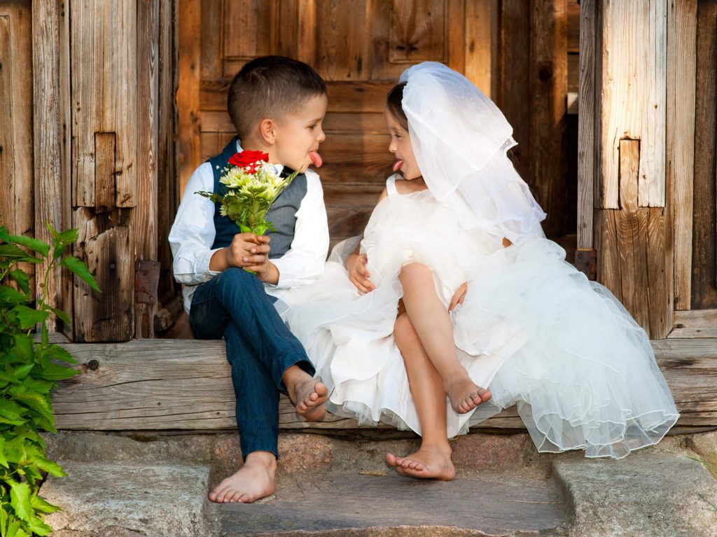 wedding photos with kids